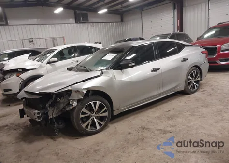 2017 Nissan Maxima 3.5 Sv из США, поврежденный, VIN 1N4AA6AP3HC442397